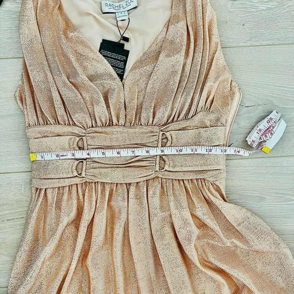 Gold pink evening gown - Picture 9 of 11